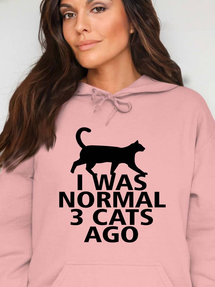 Sudadera con capucha para mujer '3 cat ago' para venta al por mayor de IALD