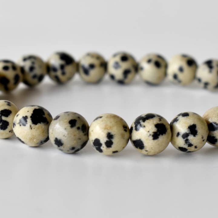 Soothing Crystals - Wholesale Beaded Bracelet - Healing Bracelet | Dalmatian Jasper | Gemstone Bracelet