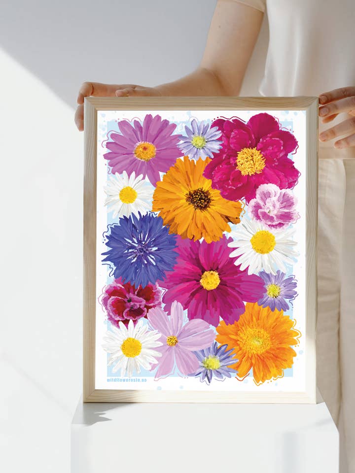 Poster 30x40 cm #0016 for wholesale by Wildflower Oslo