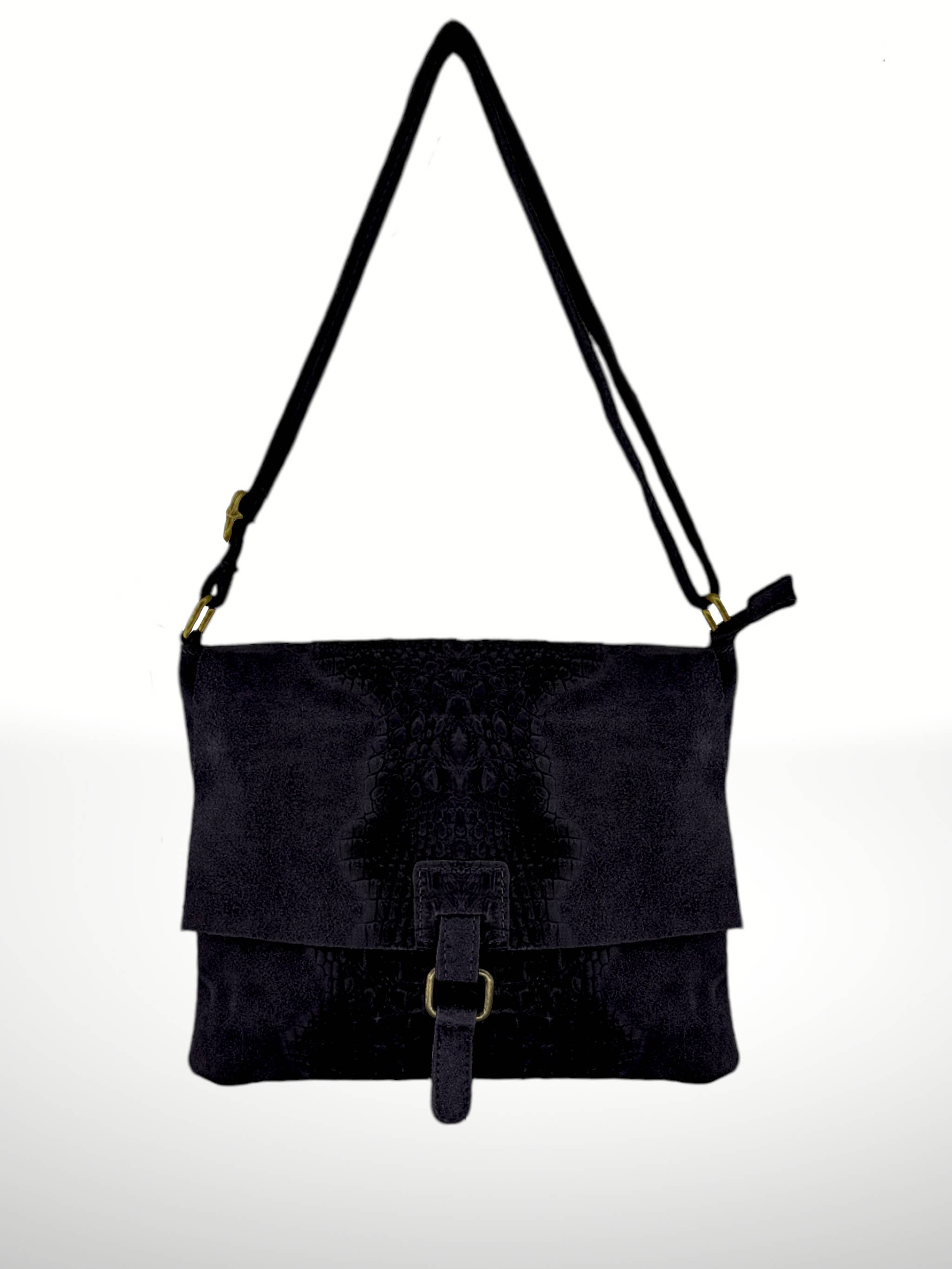 ITALIAN'S LEATHER - Vendita all'ingrosso Borsa a tracolla - Donna - Tracolla in pelle scamosciata Adina 19003311