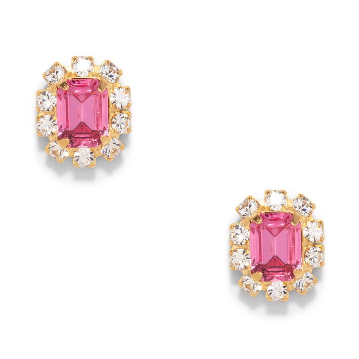 The Pink Reef Petite Stud in Rose for wholesale by The Pink Reef
