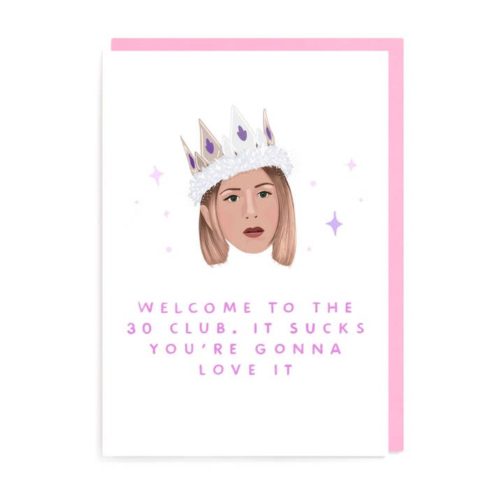 Amici, Rachel 30 per la vendita all'ingrosso da parte di URGHH Card Co.