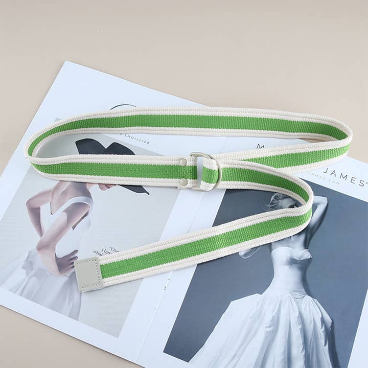 NINEXIS - Vente Ceinture – femme - CWABE0957_CEINTURE ARTISTIQUE ÉTENDUE EN TOILE HIP-HOP2