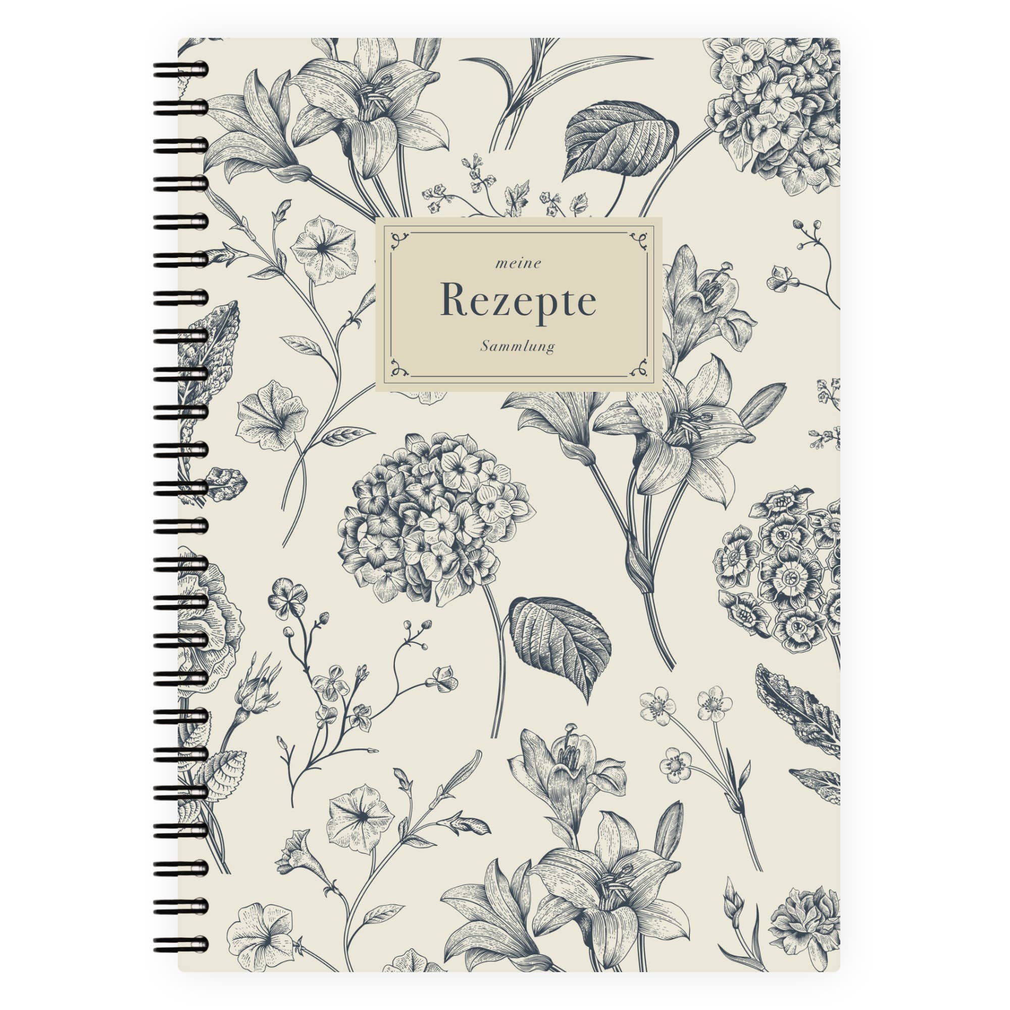 etmamu - Wholesale Recipe Card - Nature Pattern Recipe Book No. 20