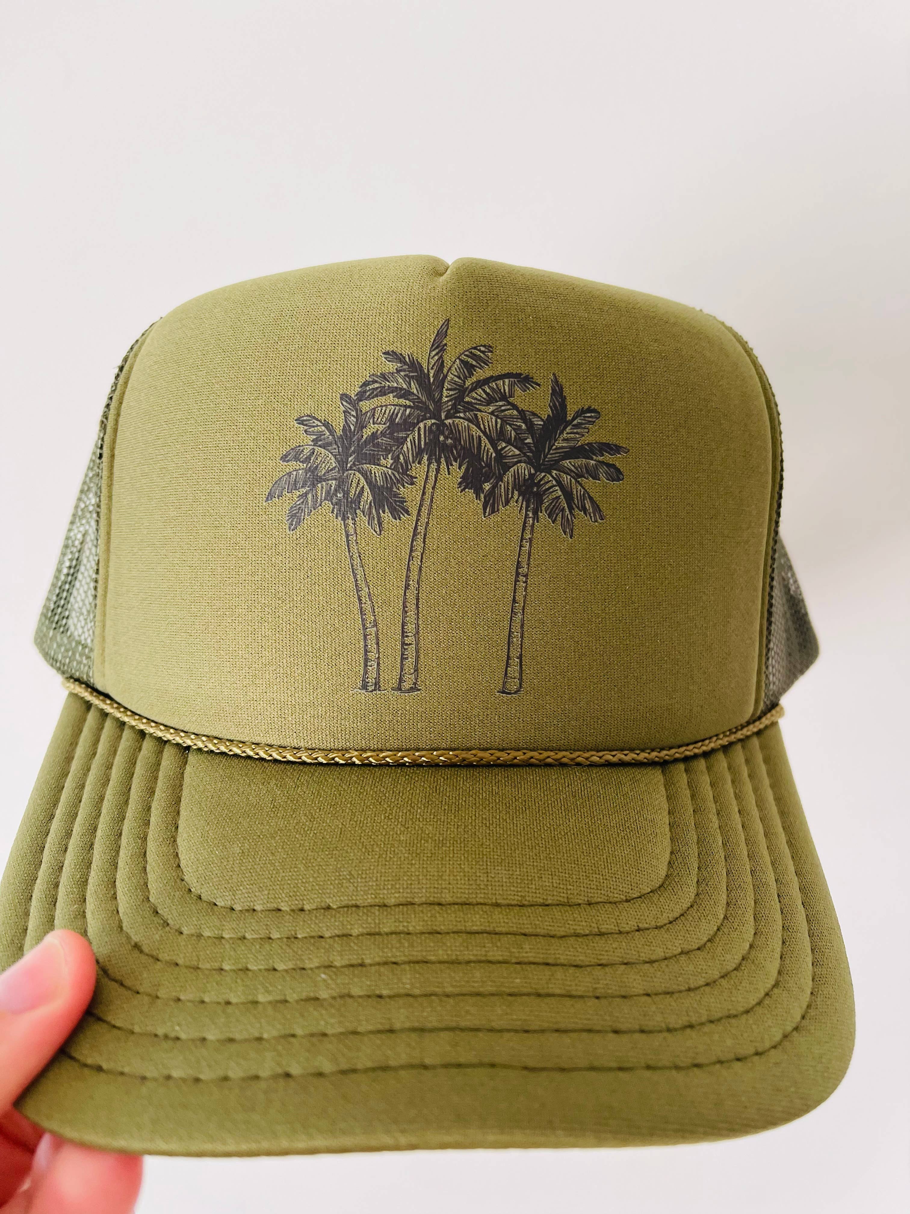 Rad Hat Society – wholesale Trucker hat – Unisex – Palm Trees11