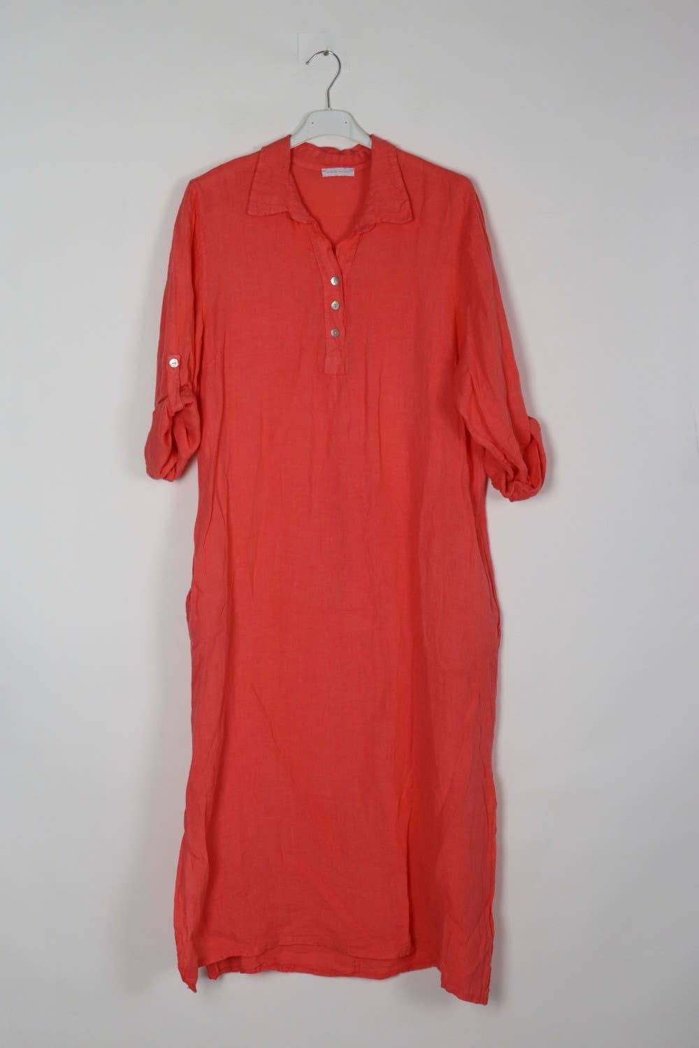 LÉA & LUC - Wholesale Dress - Women's - Long dress in 100% linen REF.2090040
