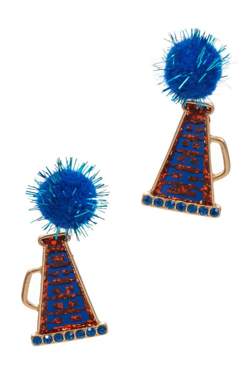 Designature New York – Großhandel Ohrstecker – Spieltag Jubel Megafon Acryl Ohrstecker3