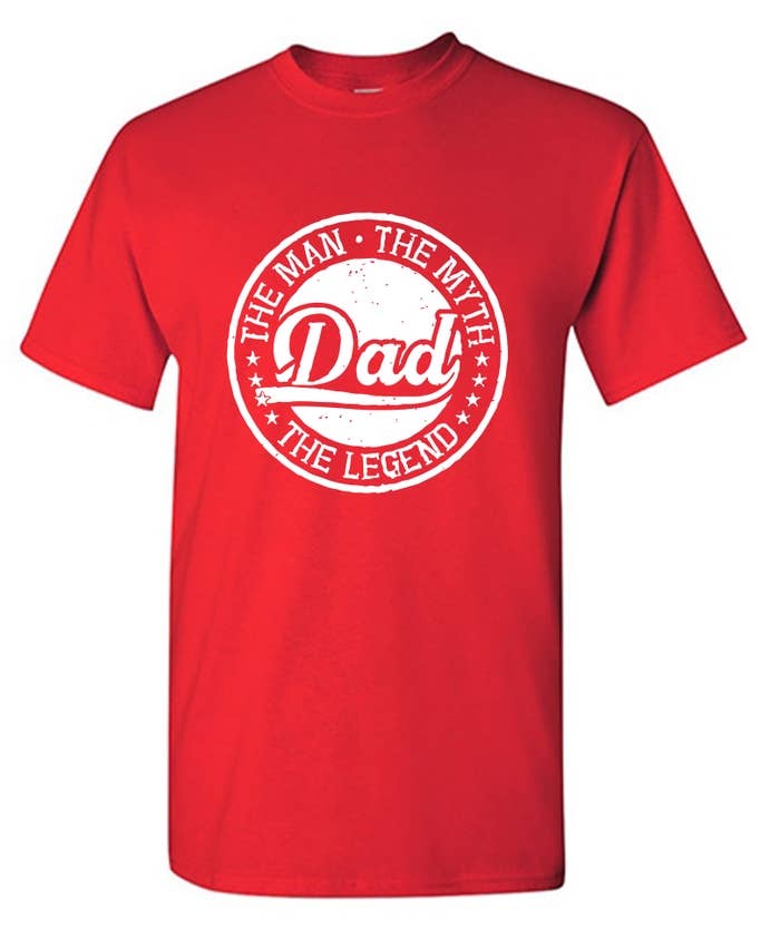 Feelin Good Tees - Wholesale Screen Printed T-Shirt - Men's - The Man The Myth Dad The Legend6