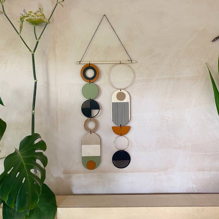 Arte de pared de madera moderno, grande y original, para decoración del hogar para venta al por mayor de We Are Lunarium Ltd