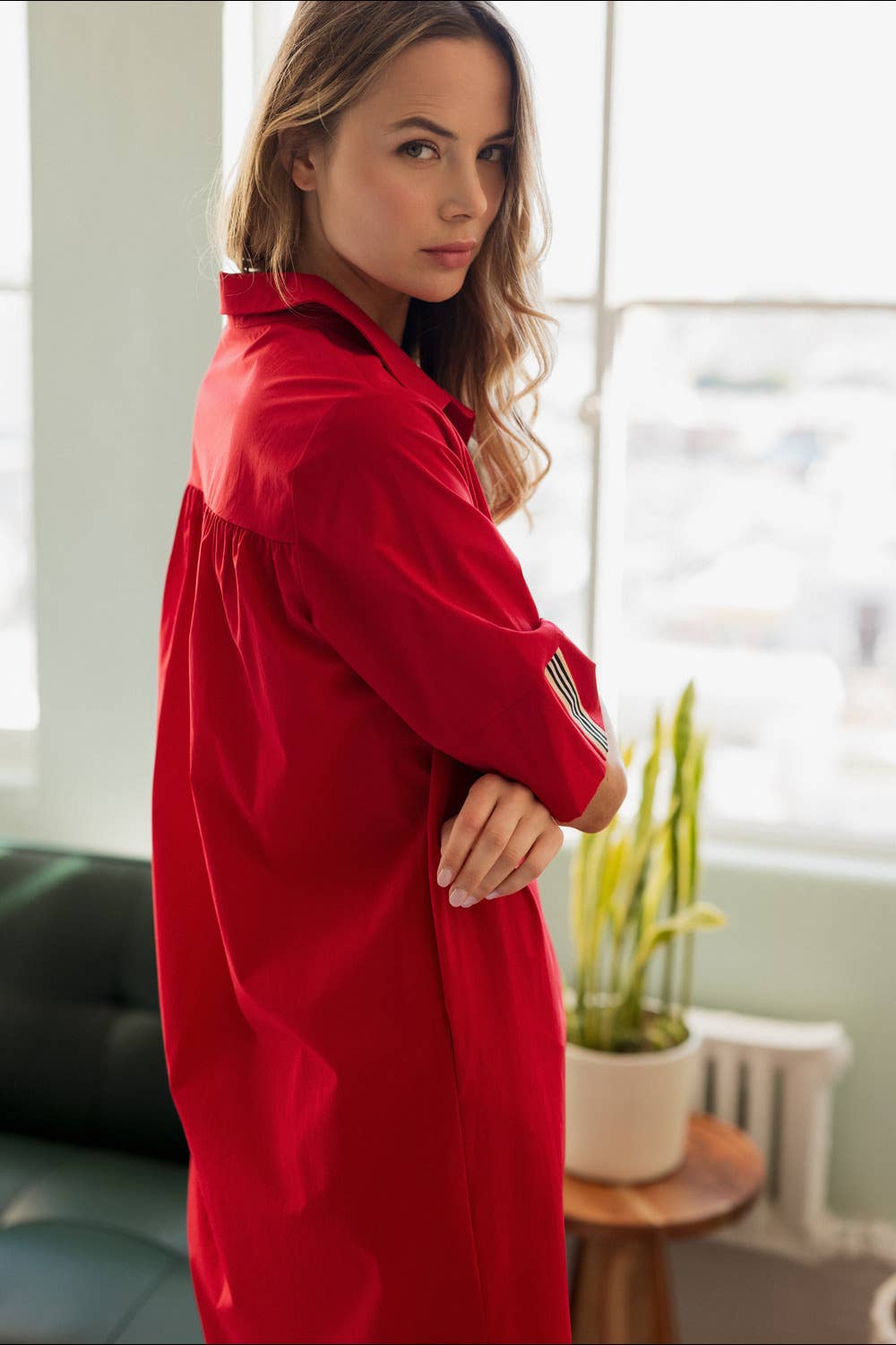 Joh Apparel - Wholesale Dress - Women's - Wendi Woven Tunic Dress9