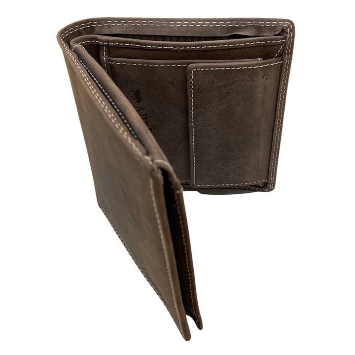 Arrigo - Wholesale Wallet - Men's - Wallet Men Billfold Model - Buffalo Leather - 3 Colours2