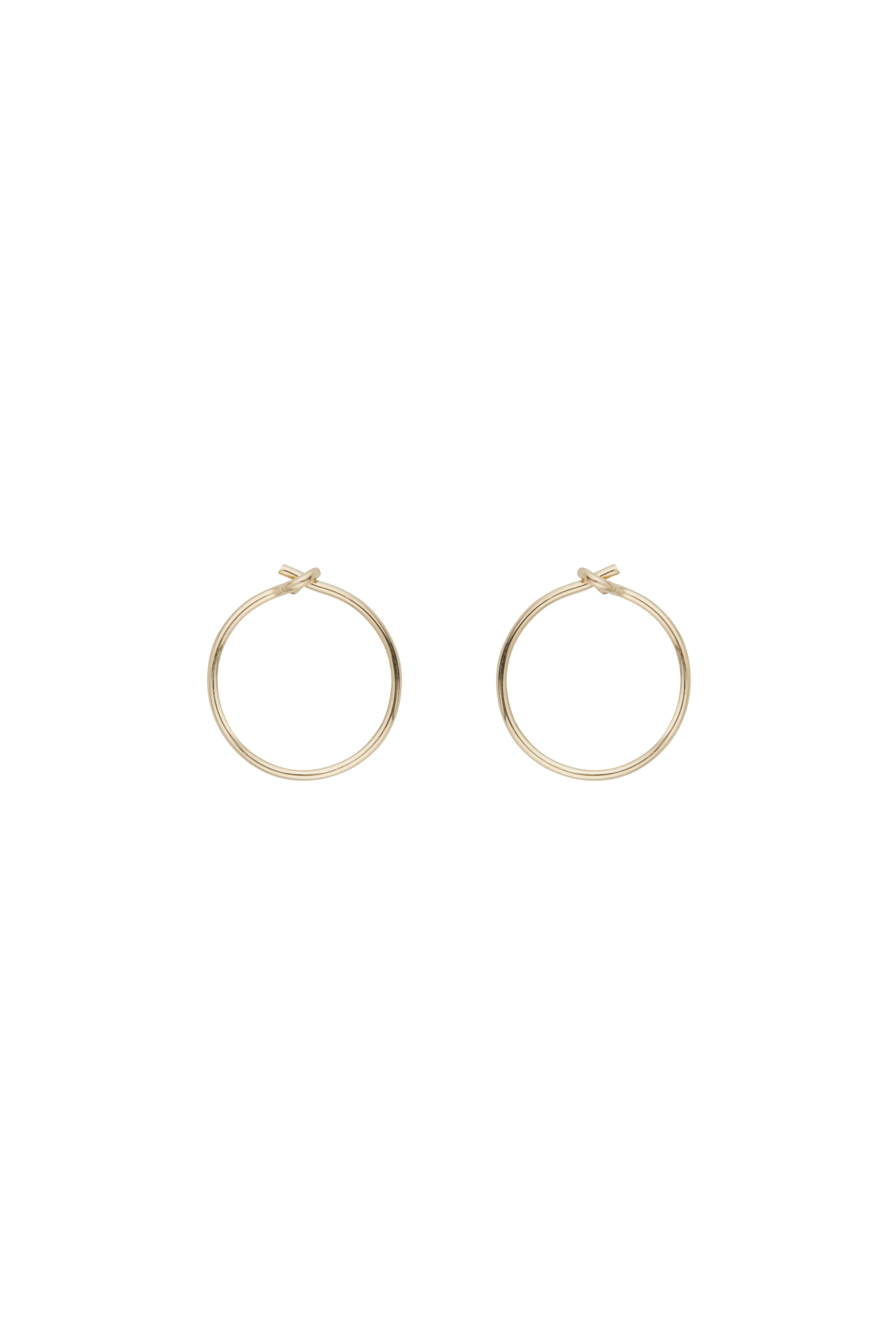 Mark Steel Jewelry - Wholesale Hoop Earrings - 22 Gauge Wire Hoop Earring Available in Sizes 9mm-18mm1