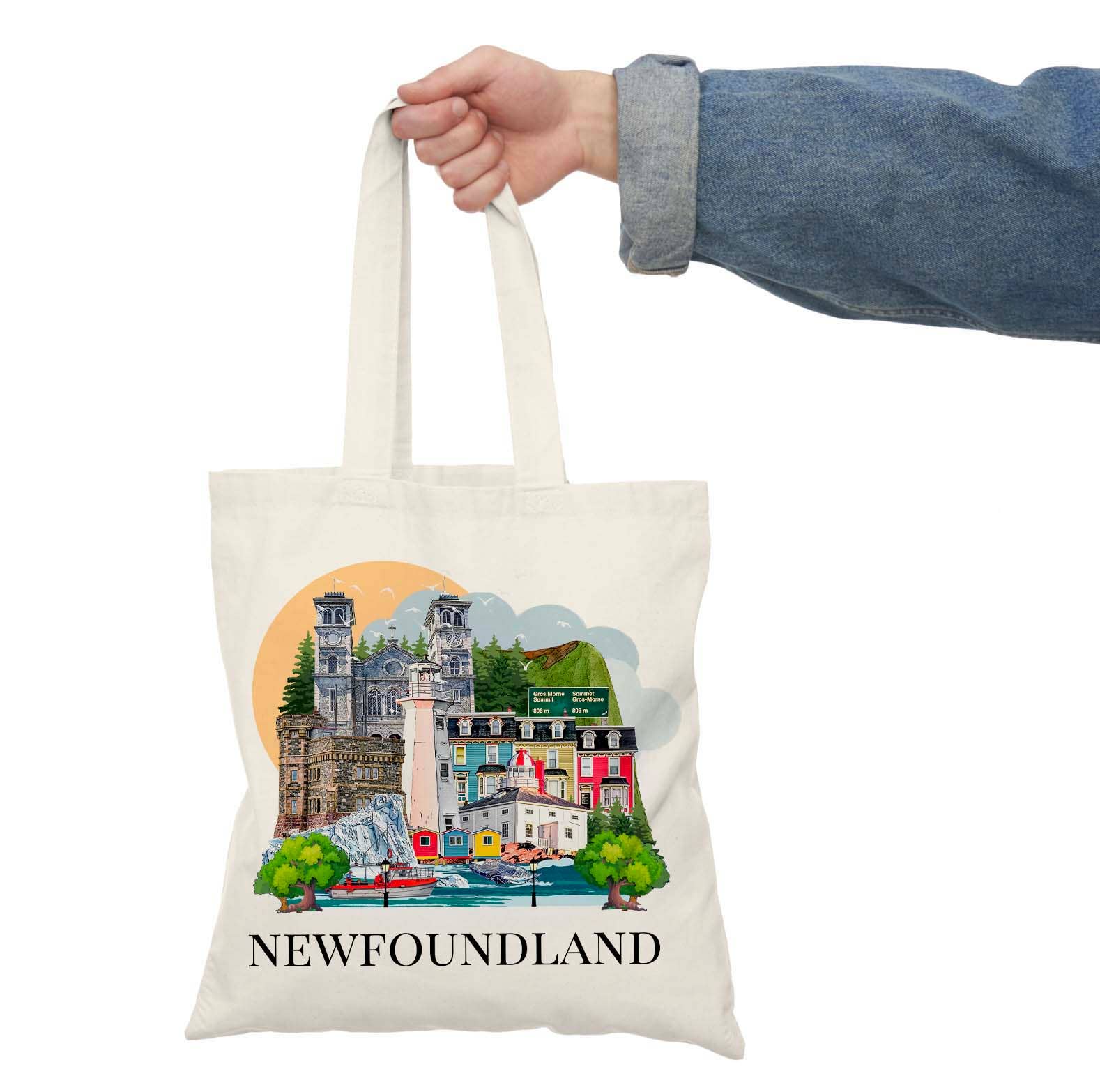 simply blessed shy - Wholesale Tote Bag - Unisex - Newfoundland Canvas Tote Bag 2