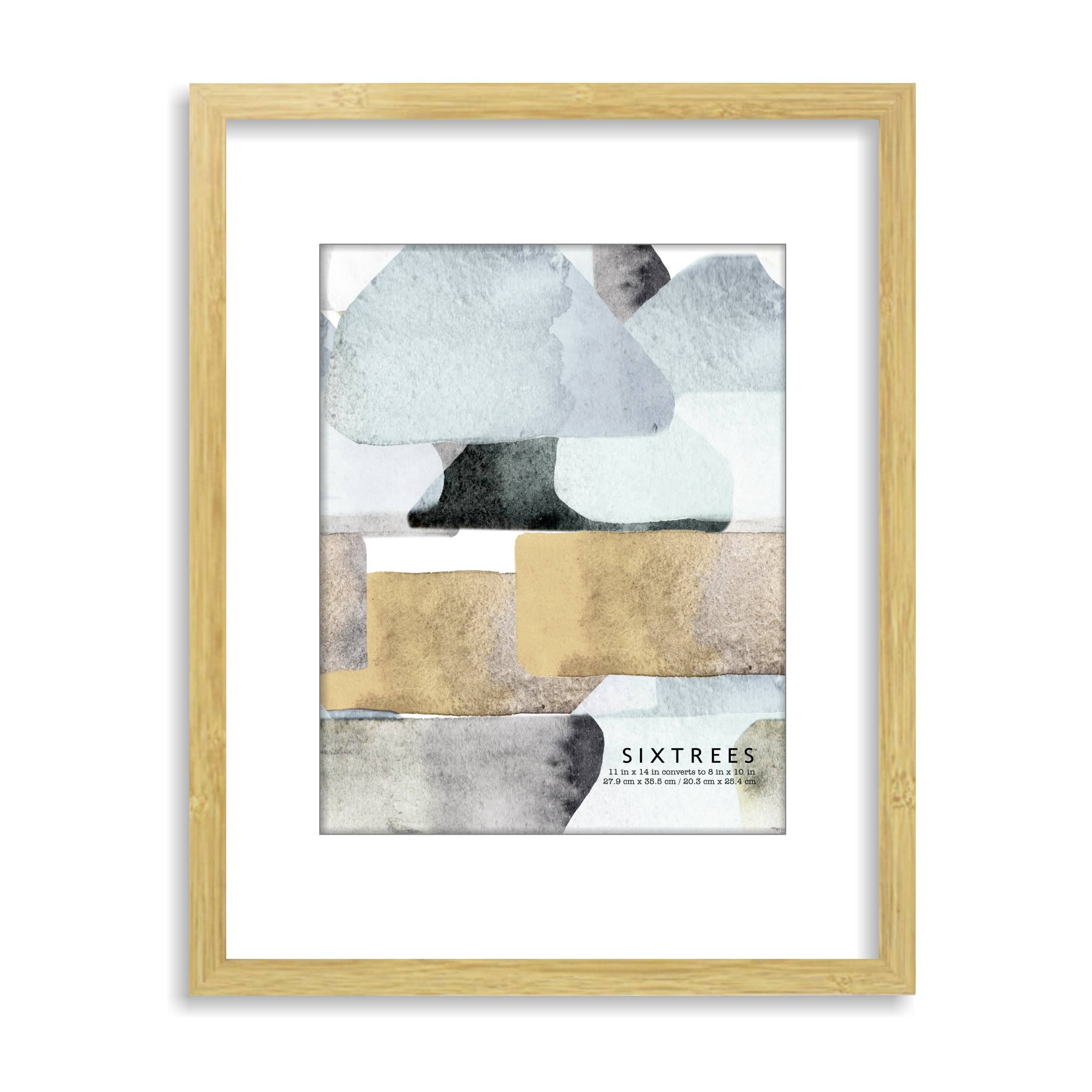 Sixtrees - Wholesale Picture Frame - Logan Collection Matted Wood Picture Frames - Multiple Sizes16