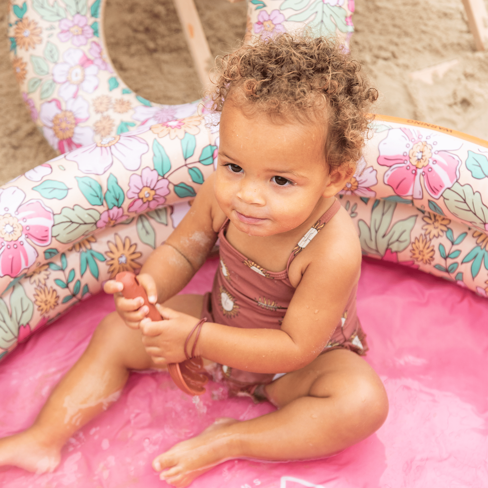 Swim Essentials | Blossom  Meerkleurig Baby Zwembad Ø 100 cm for wholesale on Faire2