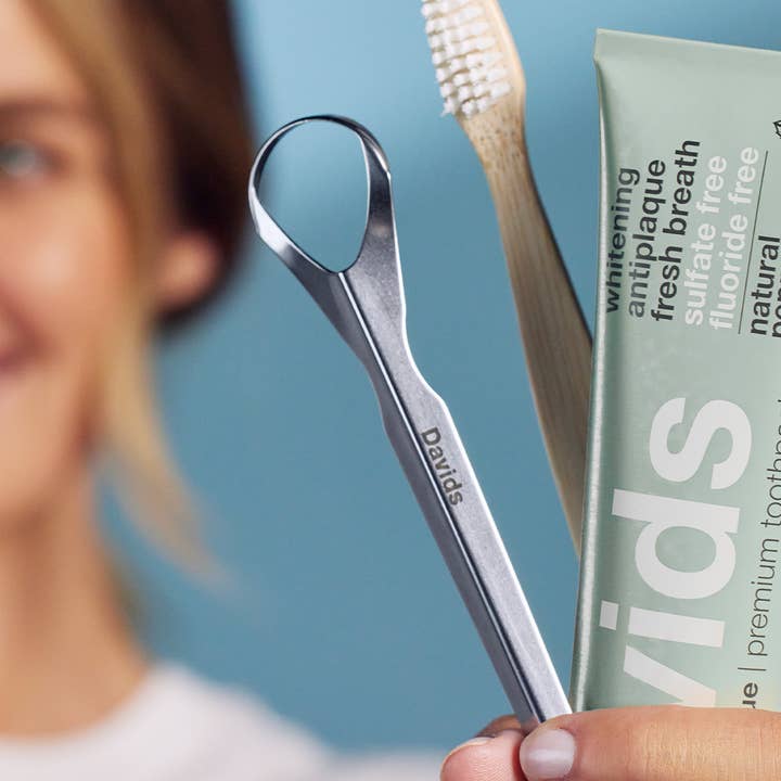 Davids Natural Toothpaste - Wholesale Tongue Scraper - Davids professional tongue scraper2