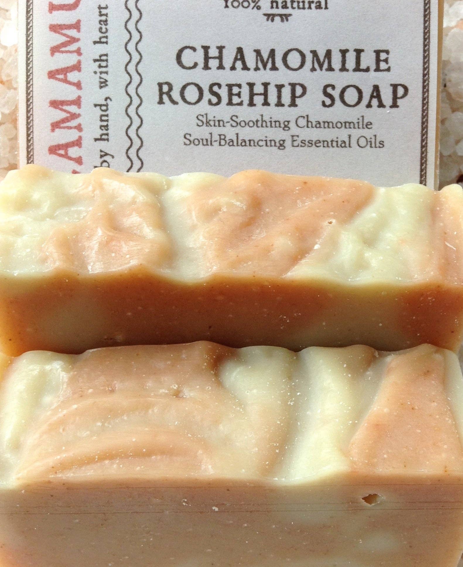 Camamu  Soap - Wholesale Bar Soap - Chamomile Rose Hip Soap2