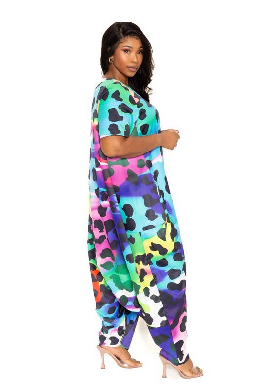 MEHRFACH MEHRFACH BEDRUCKTES OVERALLKLEID für den Großhandel auf Faire2