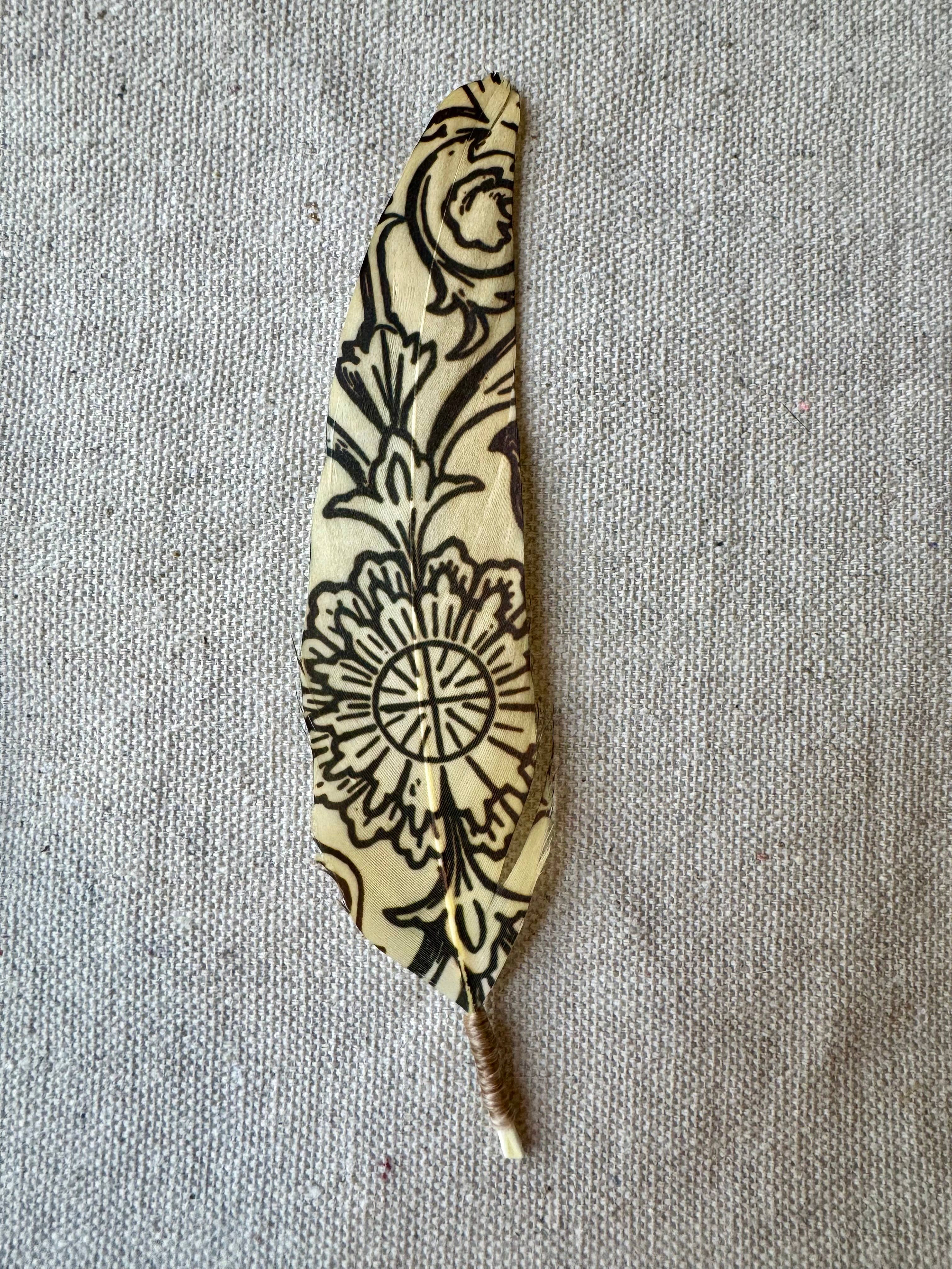 Buckaroo Supply Company - Wholesale Hat Accessory - Women's - Western Scroll Hat Feather - Western Hat Accessory3