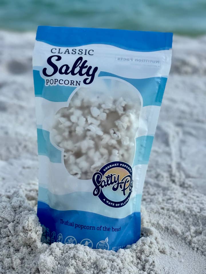 Classic Salty Popcorn for wholesale by Salty Pop Popcorn
