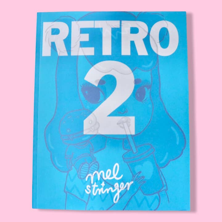 RETRO 2 - Art Book / Letter Size / 130 Page for wholesale by Mel Stringer