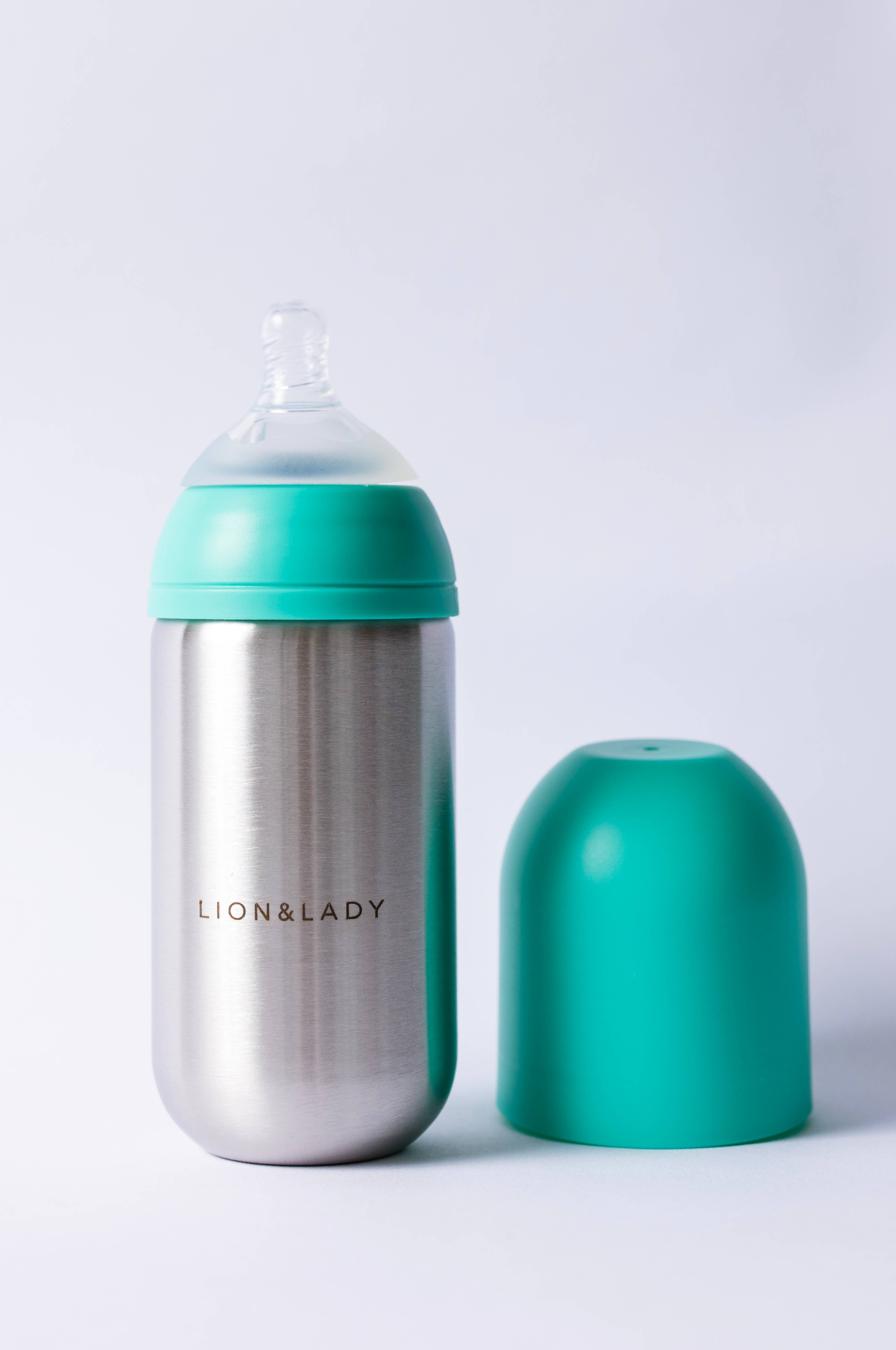 Lion & Lady – wholesale Baby bottle – 18/8 Stainless Steel Baby bottle - 350ml2