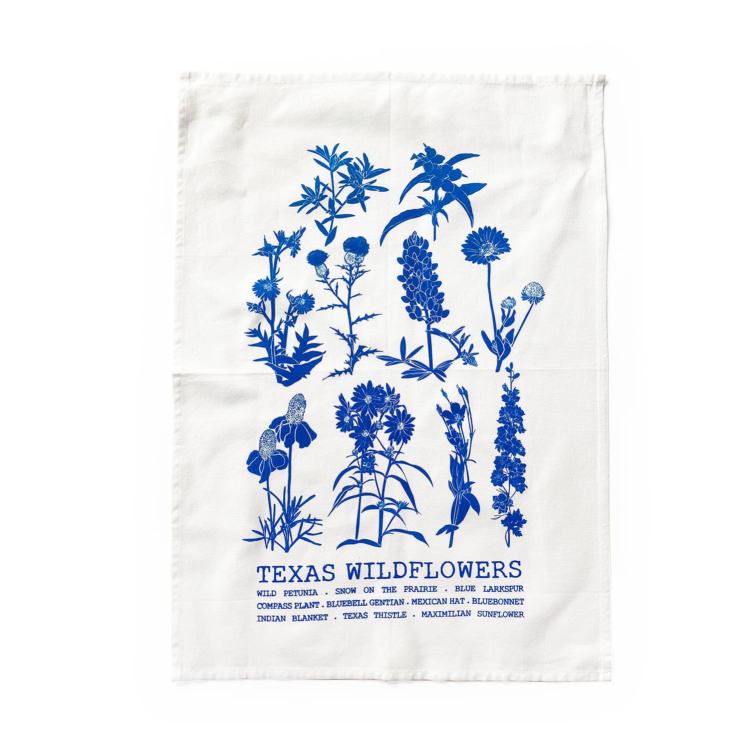 Planetarium - Wholesale Tea Towel - Texas wildflowers tea towel2