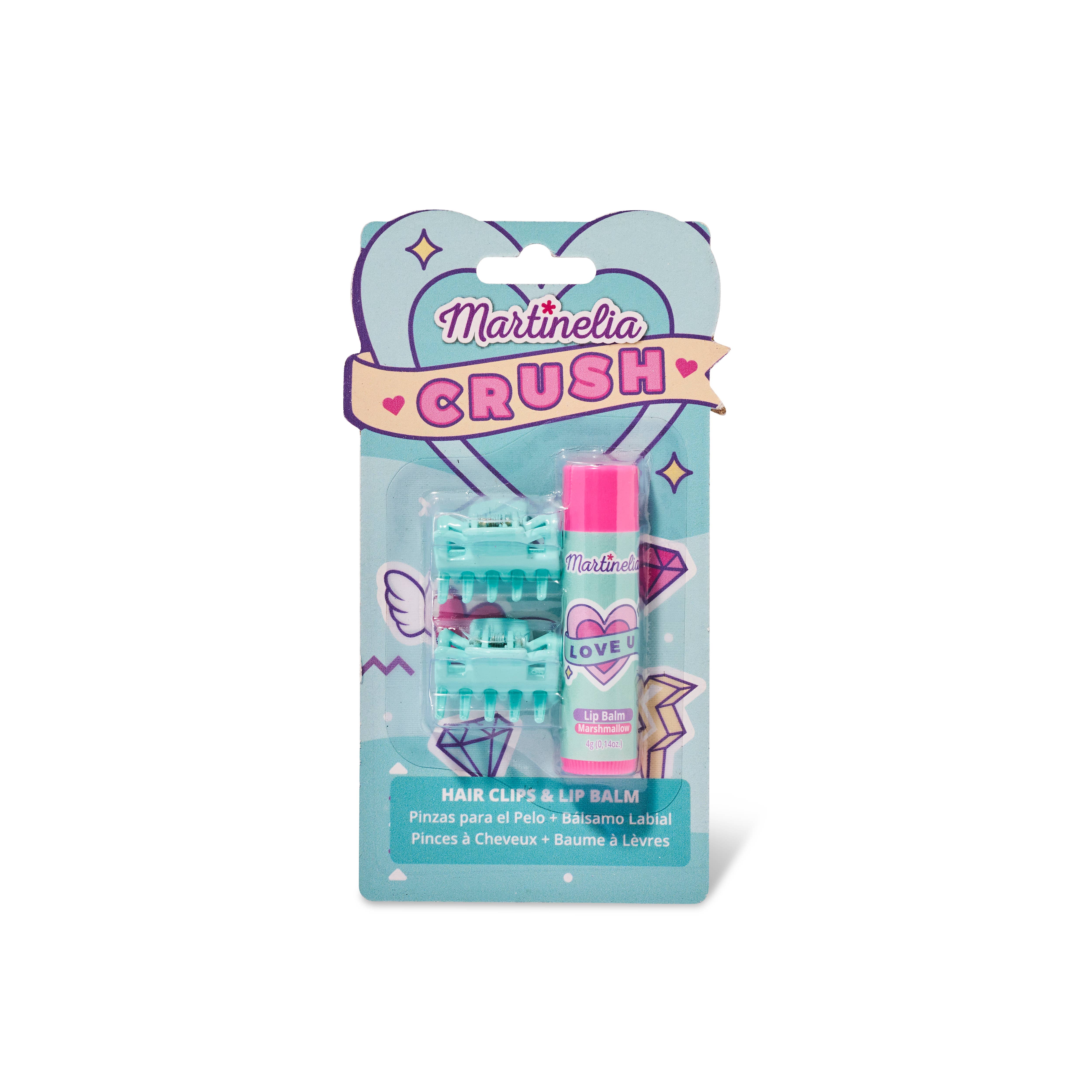 Toysmith - Wholesale Hair Accessories Set - Kids - Martinelia Crush Hair Clips & Lip Balm1