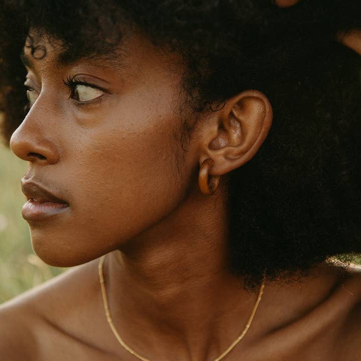 Rover & Kin - Wholesale Hoop Earrings - Wood Essential Hoops7