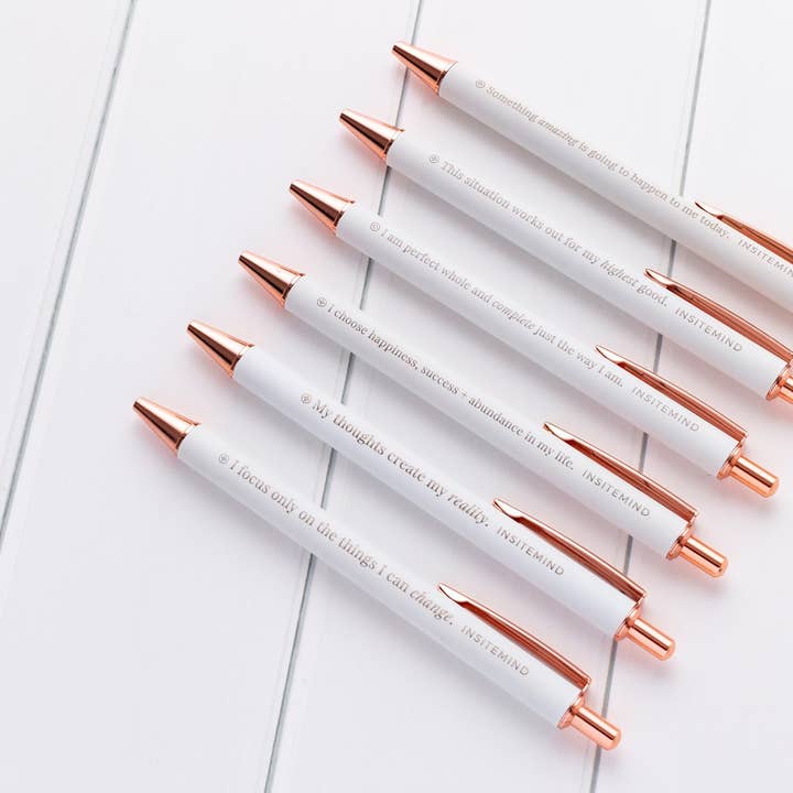 Insite Mind – wholesale Pen – Oh Happy Affirmation Pens