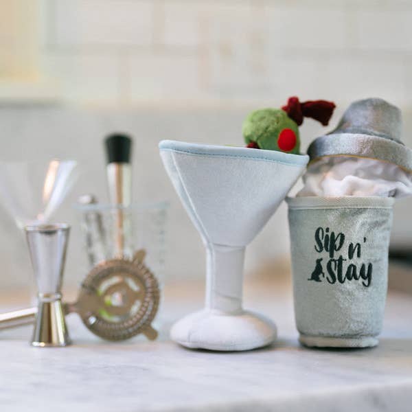 In Vogue Pets – wholesale Pet plush toy – Dog – Barktender - Dogtail Shaker1