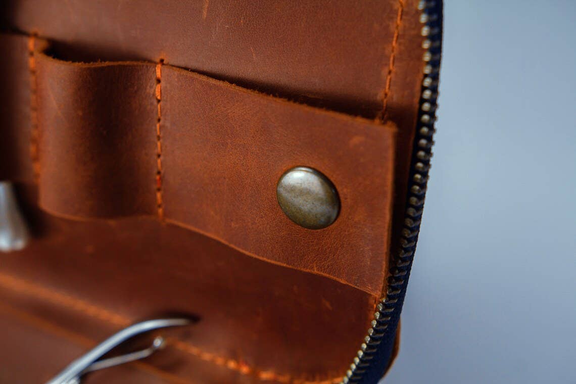 Pikore - Wholesale Toiletry Bag - Men's - Leather dopp kit for men3