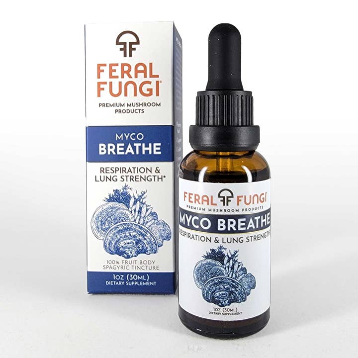 Feral Fungi - Wholesale Tincture - Myco Breathe Spagyric Blend