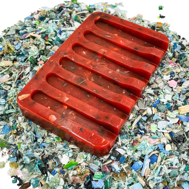 Shred mfg - Wholesale Bath Soap Dish - Recycled Soap Dish - Tiered3