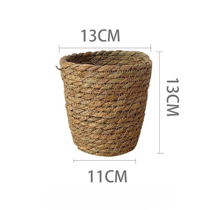 Elegant Design Supply - Wholesale Basket - Plastic Woven Imitation Flower Basket / Bucket