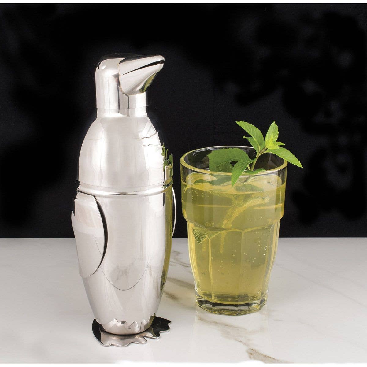 HIC - Harold Import Co. - Wholesale Kitchen Tool/Gadget - HIC Bar Penguin Cocktail Shaker5