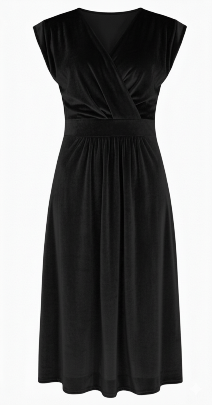 Phalaenopsis Paris - Wholesale Dress - Women's - Robe AMANDA velours0