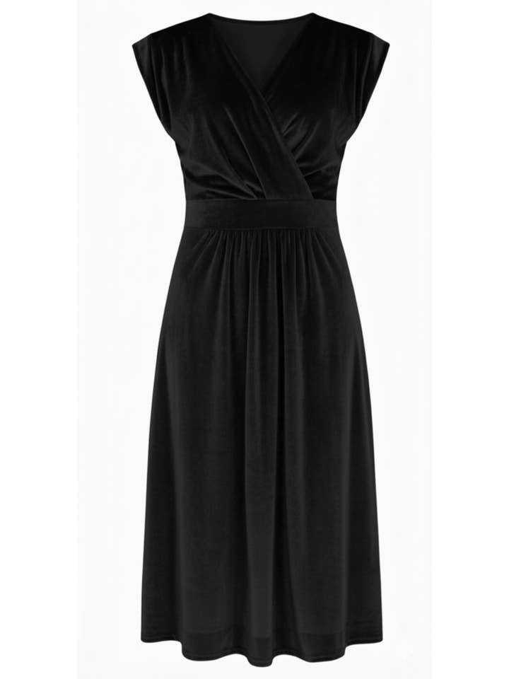 Phalaenopsis Paris - Wholesale Dress - Women's - Robe AMANDA velours