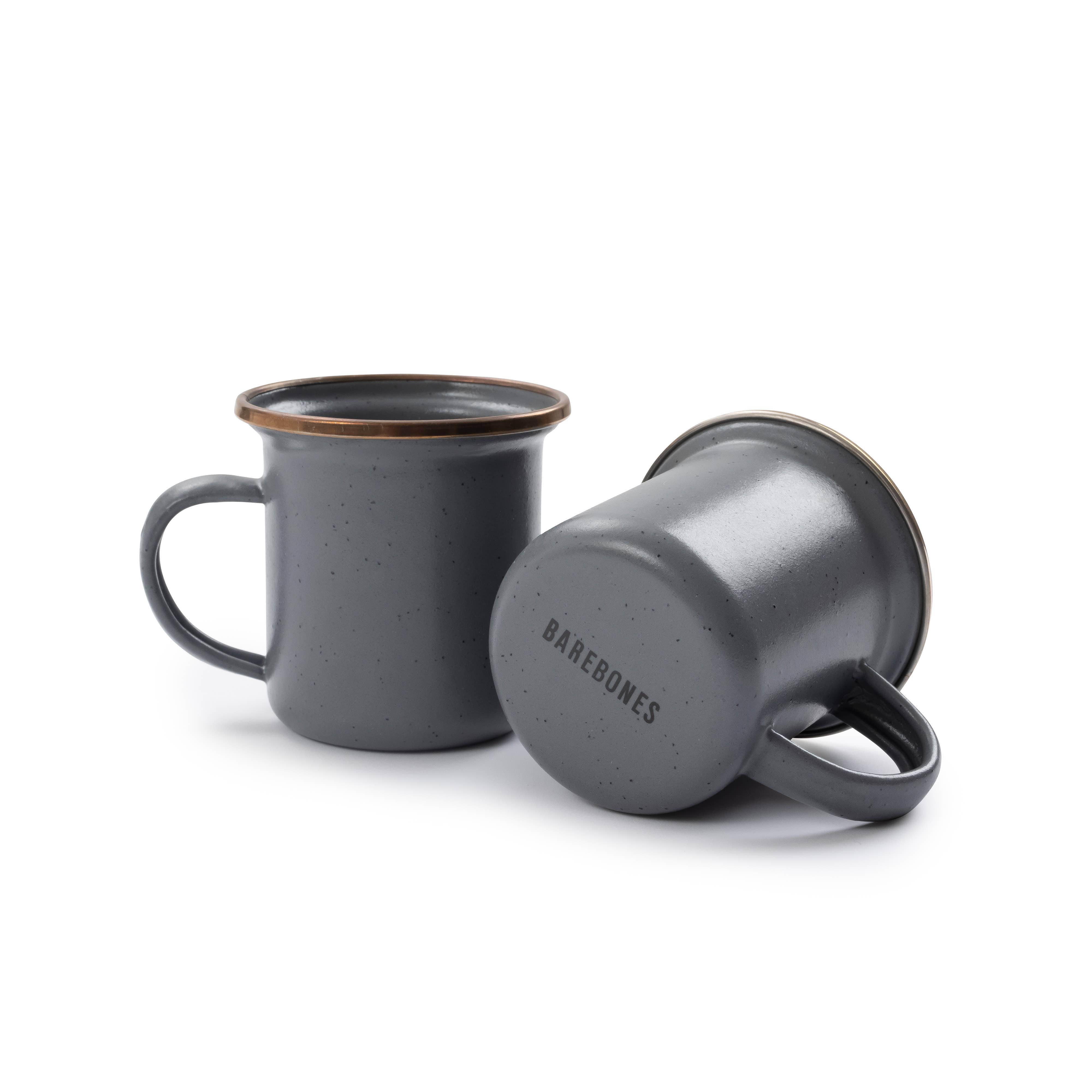 Barebones - Wholesale Coffee Mug - Enamel Espresso Cup (Set of 2)0