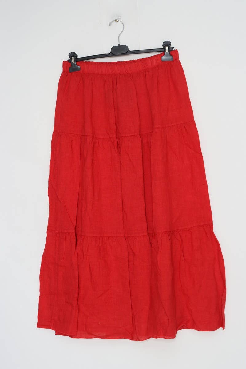 LÉA & LUC - Wholesale Skirt - Women's - 100% Linen Skirt REF. 83481