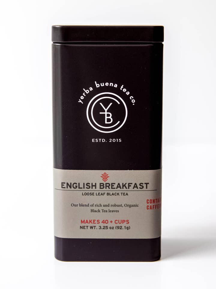 English Breakfast | Organic Robust Black Tea | Morning for wholesale by Yerba Buena Tea Co.