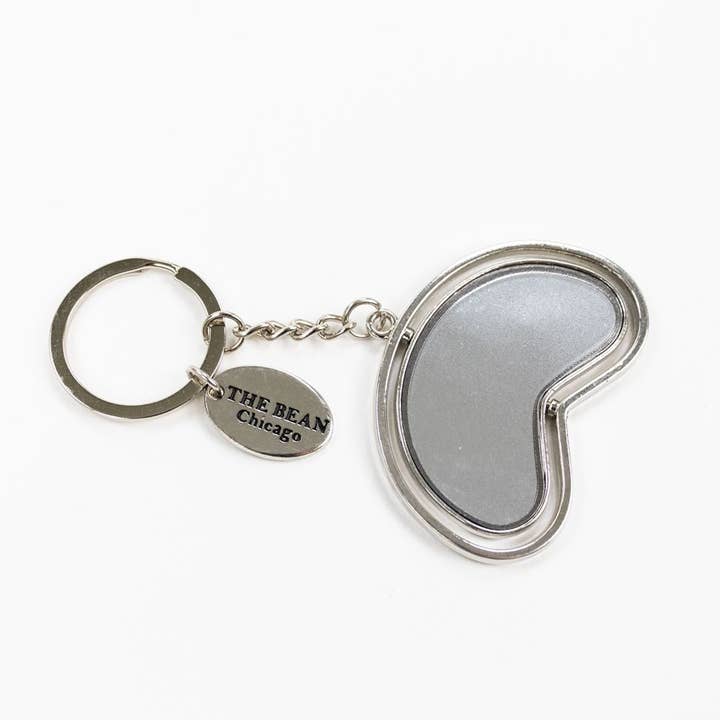 Love From USA - Wholesale Keychain - Unisex - Chicago Bean Spinner Keychain
