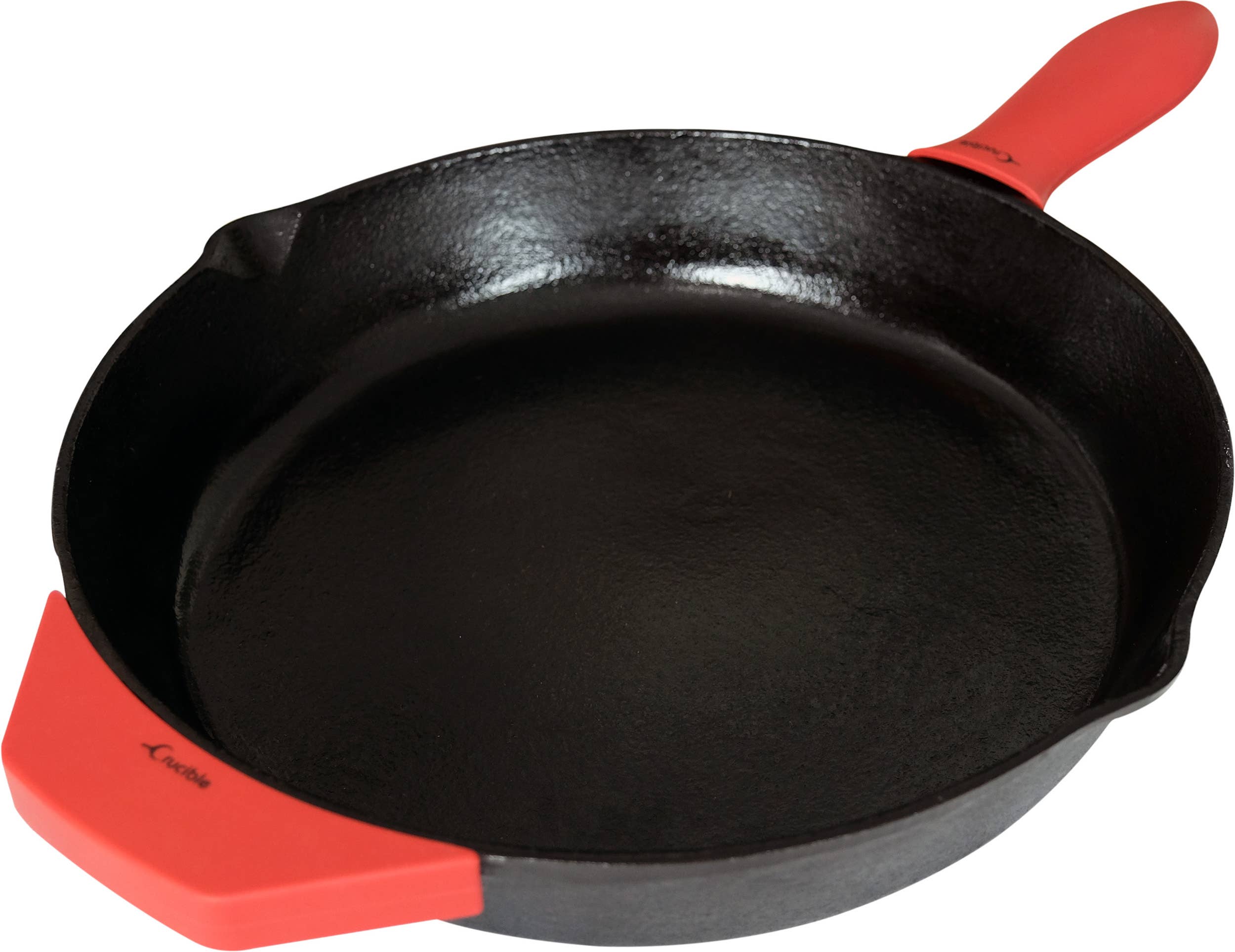 Crucible Cookware - Wholesale Cast Iron Skillet - 12-Inch Cast Iron Skillet Set (Pre-Seasoned)1