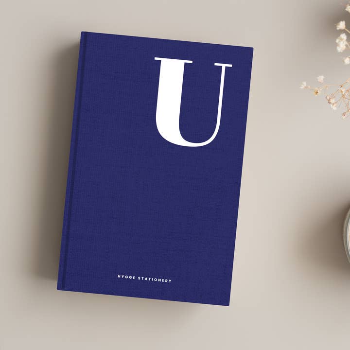 Mi cuaderno "U", cuaderno rayado para venta al por mayor de My Hygge Shop