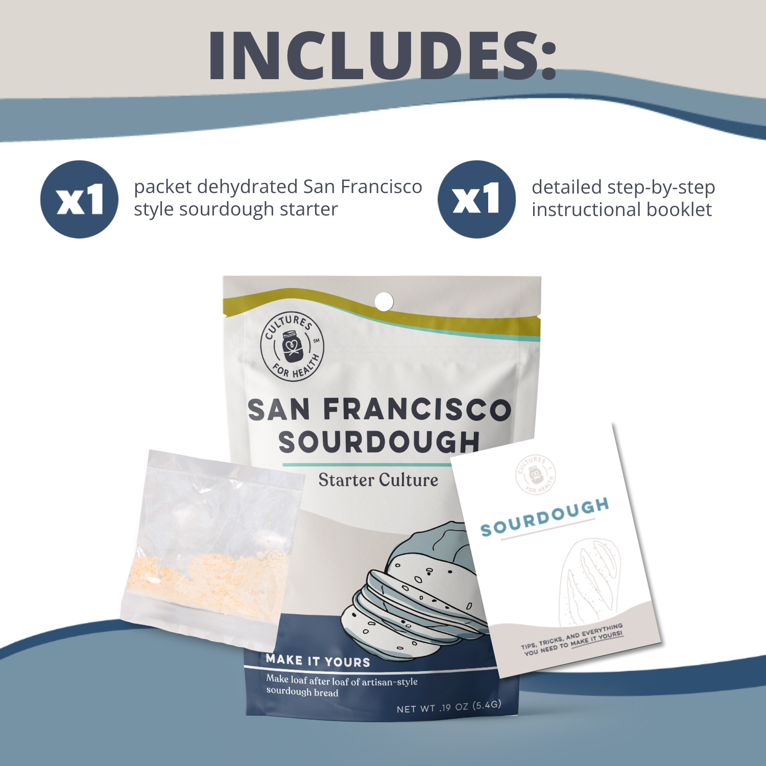 Cultures for Health - Vente Mélange pour pain - Levain au style San Francisco2