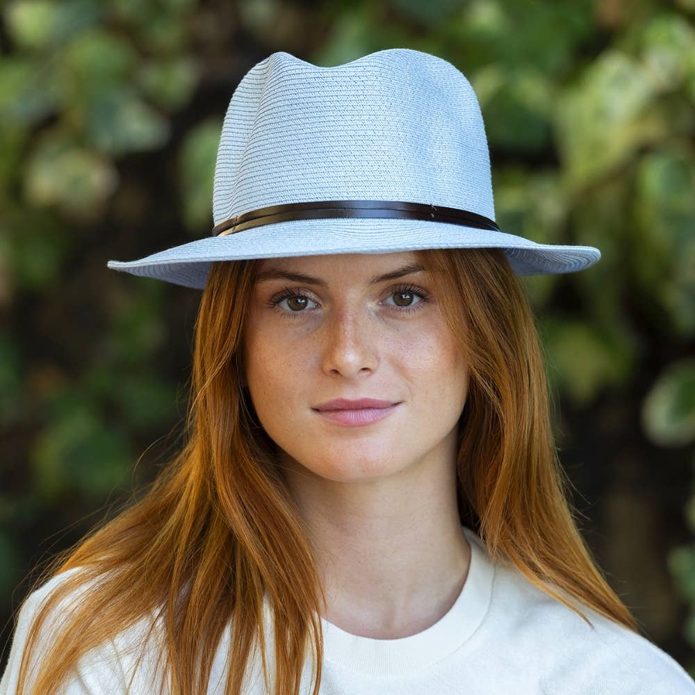 TRAVAUX EN COURS... - Wholesale Straw Hat - Unisex - PAPER HAT leather link100