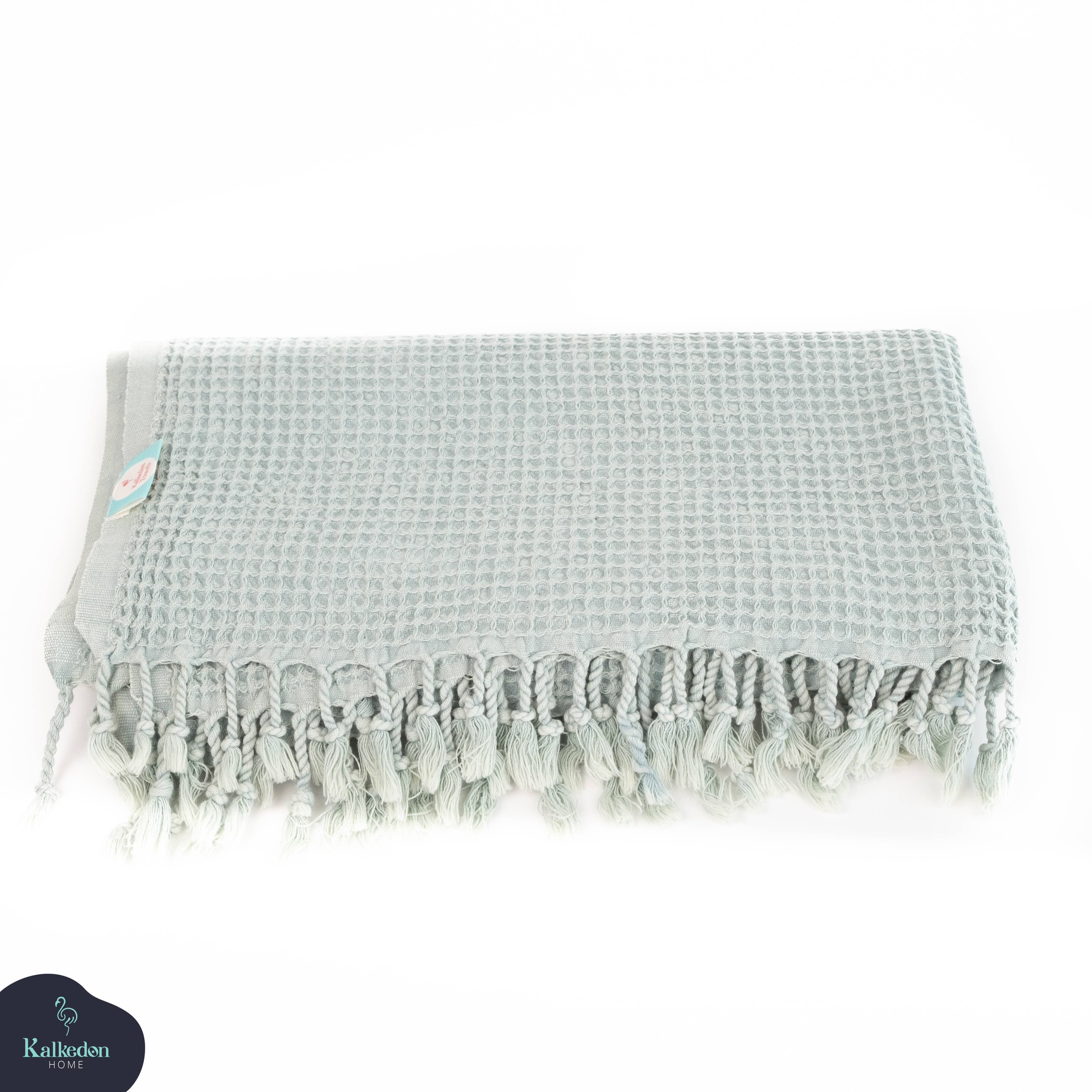 Kalkedon Towels - Wholesale Bath Towel - Stonewashed Waffle Bath Towel| Turkish Towel | Spa Towel4