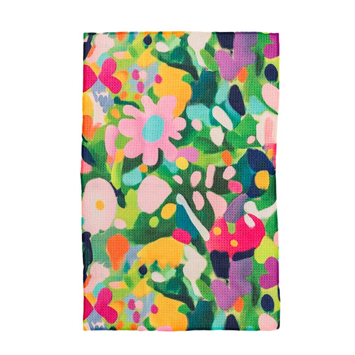 Vibrant Floral Hand Towel for wholesale by UNRAKD