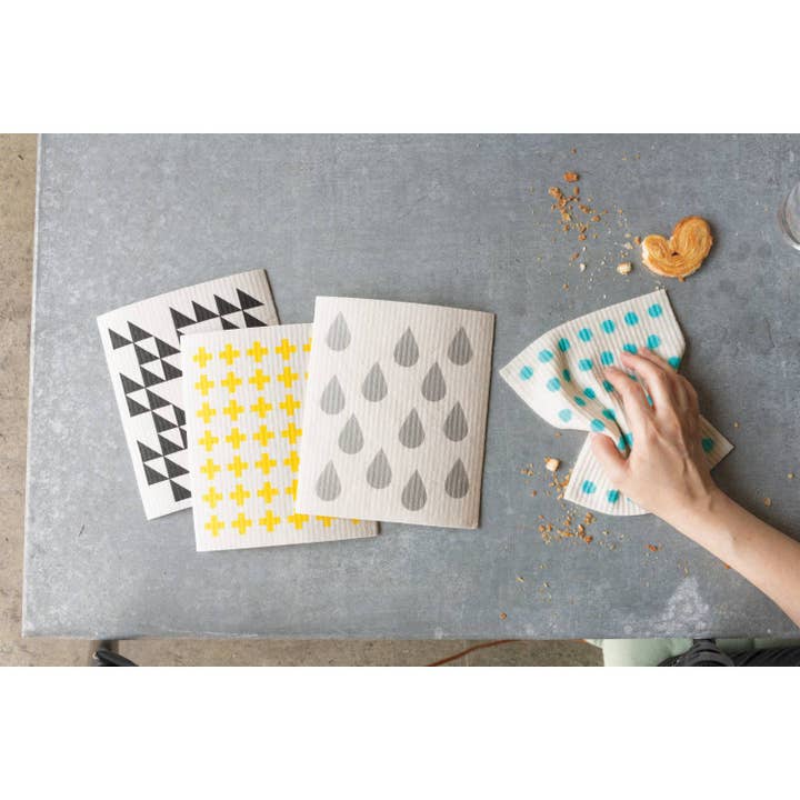 Danica Outlet Store - Wholesale Dishcloth - Black Swedish Dishcloth4