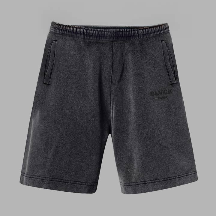 Acid Wash Shorts for wholesale by Blvck Paris